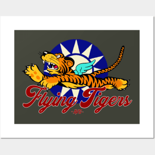 AVG Flying Tigers Logo Posters and Art